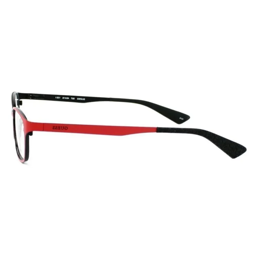 NWT GUESS 2563 49067 Red/Black Eyeglasses